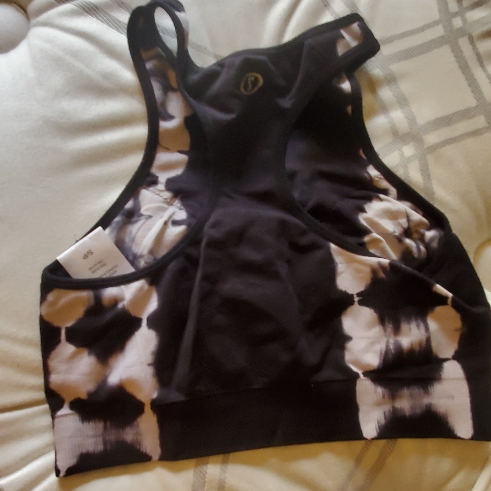 Tie dye sports bra